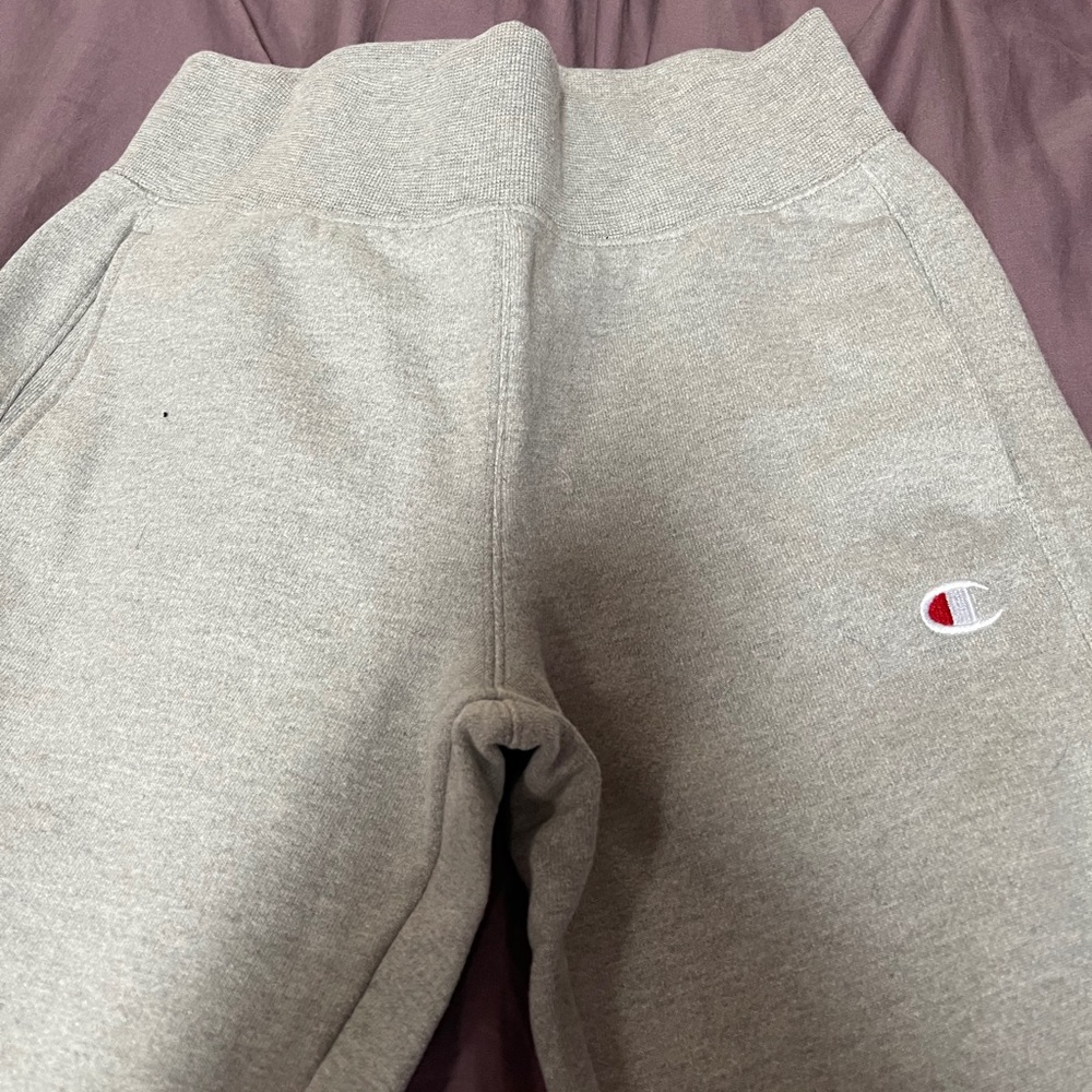Champion sweatpants.